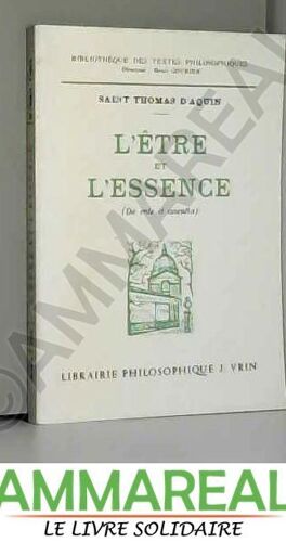 L'être Et L'essence