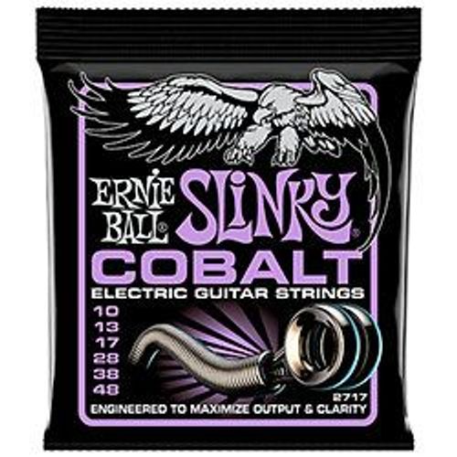 Ernie Ball 2717 - Slinky Cobalt 10-48 - Jeux De Cordes Pour Guitare Électrique