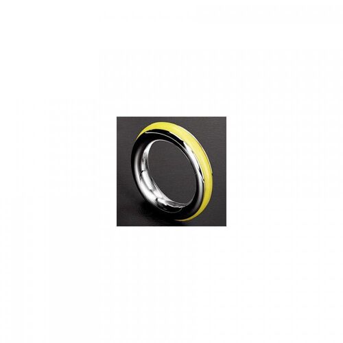 Cockring Metal Anneau Pénien Cazzo Jaune Triune