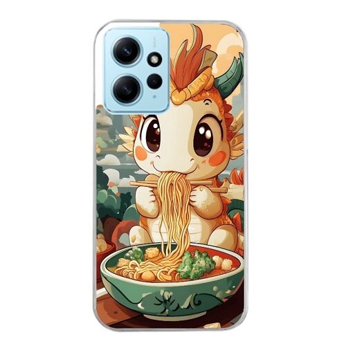 Coque Pour Redmi Note 12 4g Motif Dragon Ramen 3