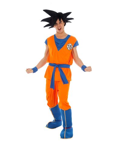 Déguisement Goku Saiyan Dragon Ball Z Adulte S