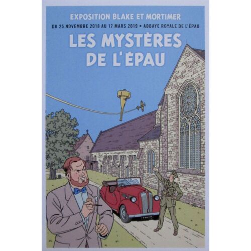 Carte Postale Blake Et Mortimer La Vallée Des Immortels _ Van Dongen Berserik
