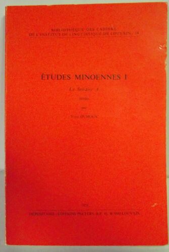 Etuses Minoennes I