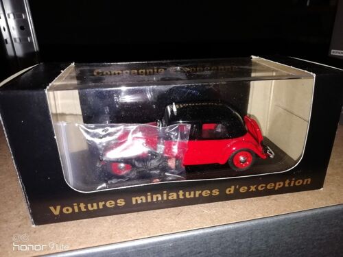 Citroen Traction 11 Bl Taxi + Figurine 1/43