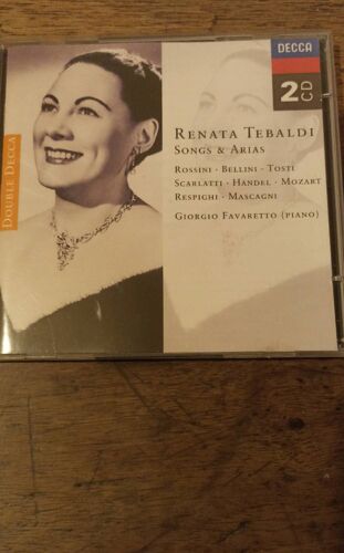 Renata Tebaldi Rossini Bellini Tosti Scarlatti Giorgio Favaretto Piano