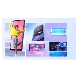 TCL 408 16,8 cm (6.6") Double SIM Android 12 4G USB Type-C 4 Go 64 Go 5000 mAh Bleu