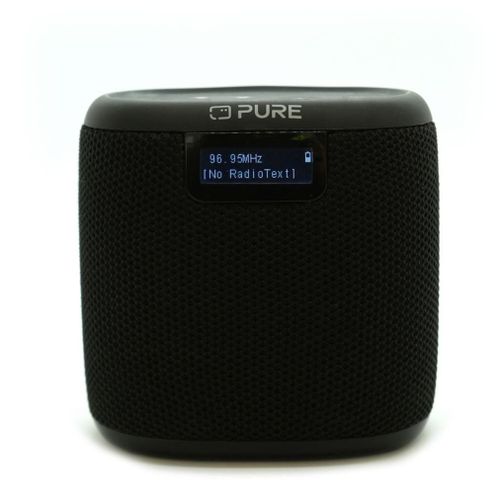 Radio Pure Woodland Mini - l'enceinte compacte idéale pour l'extérieur, Noir