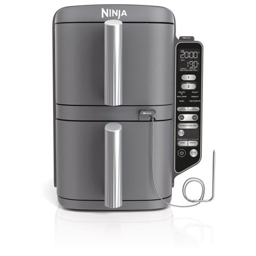 Friteuse Ninja Double Stack XL Air Fryer 2 compartiments avec Thermosonde SmartCook 9,5 L SL451EU