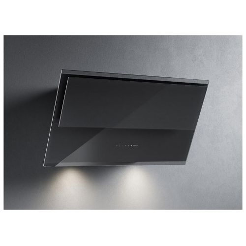 FALMEC hotte murale VERSO (Noir 85 cm - Verre)