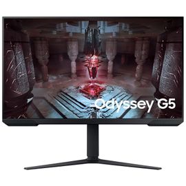 Samsung Odyssey G5 S32CG510EU - G51C Series - écran LED - jeux - 32" - 2560 x 1440 QHD @ 165 Hz - VA - 300 cd/m² - 3000:1 - HDR10 - 1 ms - 2xHDMI, DisplayPort - noir