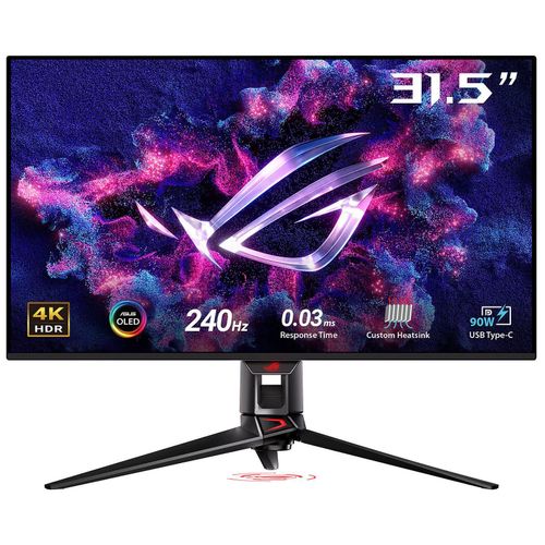 Asus ROG Swift PG32UCDM 32" OLED, QD-OLED, 3840x2160 pixel, 16:9, HDR