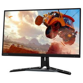 Lenovo Legion R27qe - Écran LED - jeux - 27" - 2560 x 1440 QHD - IPS - 450 cd/m² - 1000:1 - DisplayHDR 400 - 0.5 ms - 2xHDMI, DisplayPort - noir