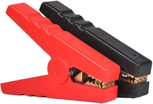 2pcs 300a Batterie Alligator Clips Isolé Câble Booster Batterie Clips