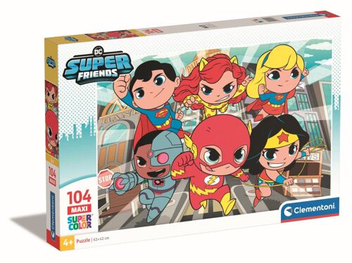 Puzzle Enfant 104 Pièces Maxi - Dc Comics