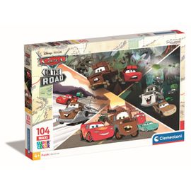 Puzzle Enfant 104 Pièces Maxi - Cars On The Road