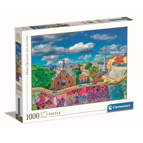 Puzzle Adulte 1000 Pièces - Park Güell Barcelone