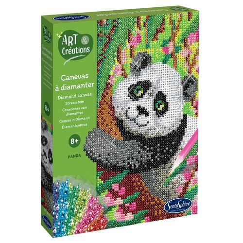 Art & Créations Art & Creations Canevas A Diamanter - Panda