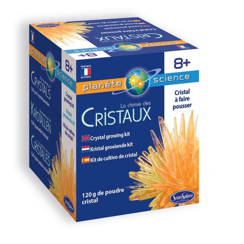 Planète Science Cristal Jaune