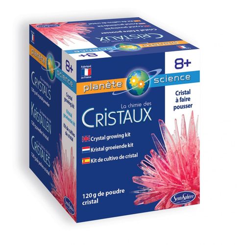 Planète Science Cristal Rouge