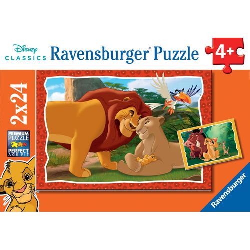 PUZZLE Puzzle Le Roi Lion Disney Animal Friends 2x24p