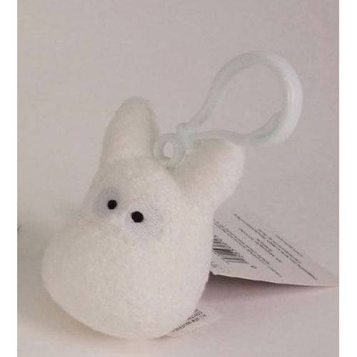 Mon Voisin Totoro Porte-Clés Peluche Totoro Blanc 6 Cm