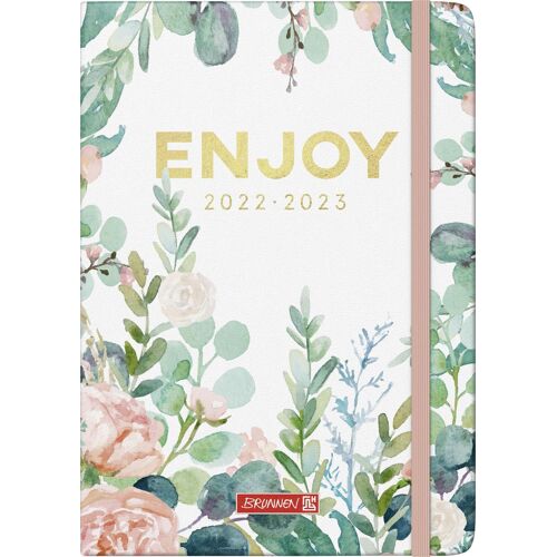 Brunnen 1072130143  Wochenkalender  Schülerkalender  2022/2023  "Enjoy"  2 Seiten