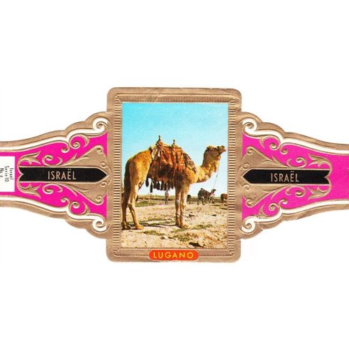 Grosse Bague De Cigare Lugano - S?Rie 10 Isra?L - N?8