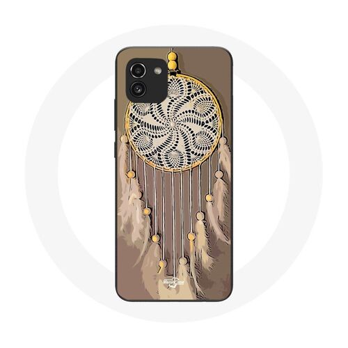 Coque Samsung Galaxy A03 Attrape Rêve marron Capteur de Rêves