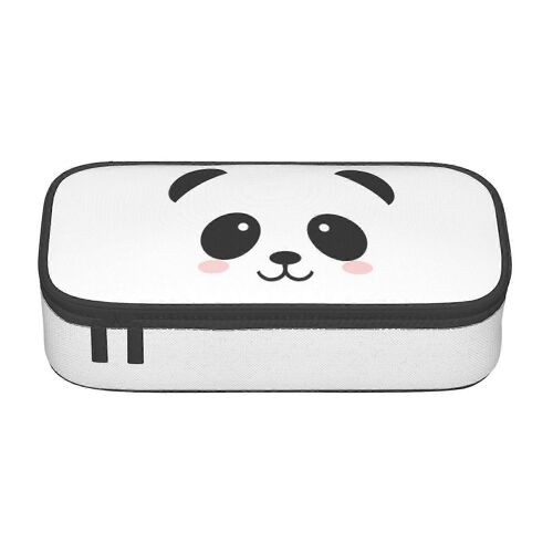 Étui À Crayons Panda Mignon, Sac À Stylos De Poche À Crayons De Grande Capacité Sac À Cosmétiques Pour Femmes Hommes