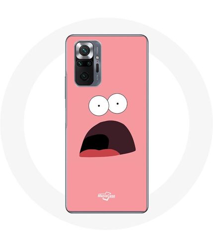 Coque Pour Xiaomi Redmi Note 10 Pro Patrick Étoile Bob L'éponge Rose