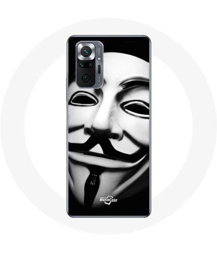 Coque Pour Xiaomi Redmi Note 10 Pro Nous Sommes Légion Masque Anonyme