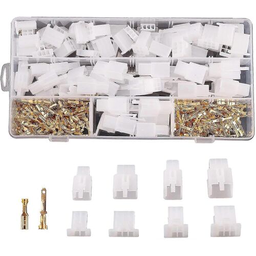 380pcs 2.8mm Kit de connecteur automobile Connecteurs de fil électrique