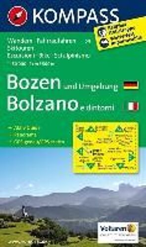 Bozen Und Umgebung /Bolzano E Dintorni 1 : 50 000