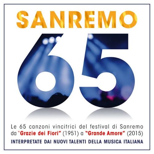 Sanremo 65 - Import Italy - Digipack 4 Cd - Total 64 Titres - Edition ( P ) 2016 Azzurra