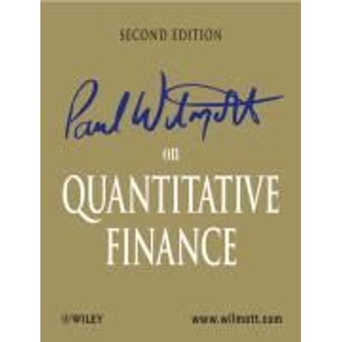Paul Wilmott On Quantitative Finance, 3 Volume Set