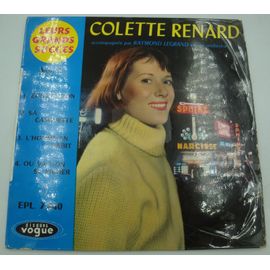 Colette Renard - Zon Zon Zon/Sa Casquette/L'homme En Habit/Ou Va-T-On Nicher Ep 1958 Vogue