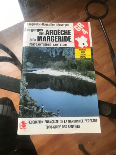 Livre Les Gorges De L’Ardèche À La Large Ride Gr4