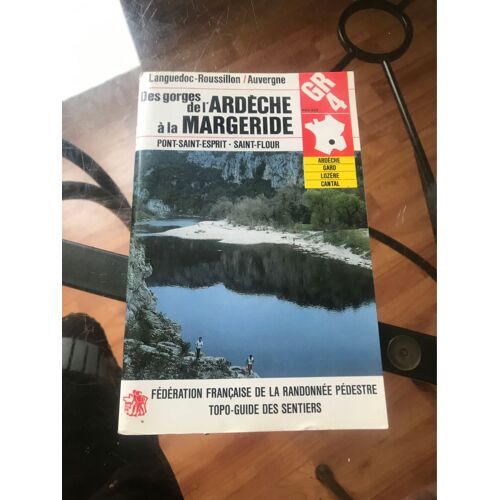 Livre Les Gorges De L’Ardèche À La Large Ride Gr4