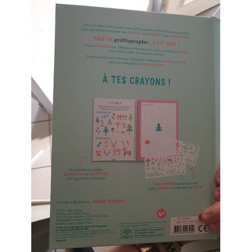 Je Dessine Pas À Pas Avec Le Griffographe - Avec 2 Pochoirs Fournis