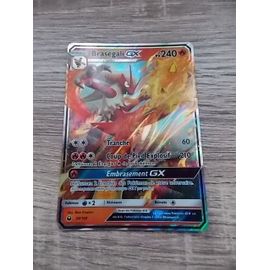 Carte Pokemon Ultra Rare Braségali Gx 28/168 Tonnerre Perdu