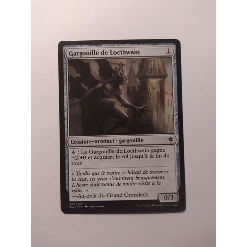Locthwain Gargoyle // Gargouille De Locthwain (Le Trône D'eldraine)