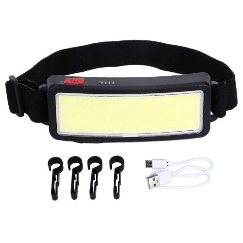 Lampe Frontale Led Usb Charging Ip64 Lampe Frontale Réglable Étanche Pour L'entretien De La Pêche Et De La Randonnée