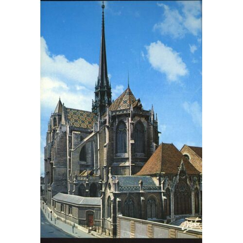 Carte Postale De Dijon (Côte D'or) La Cathédrale Saint-Bénigne