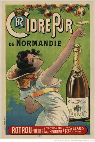 Affiche Cidre Normandie Rotrou