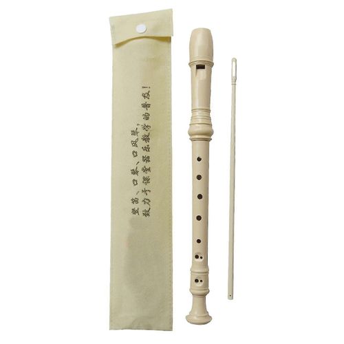 Clarinette 8 Trous Pour Débutants Flûte À Bec En Do Majeur Instrument À Vent En Plastique Joint Amovible