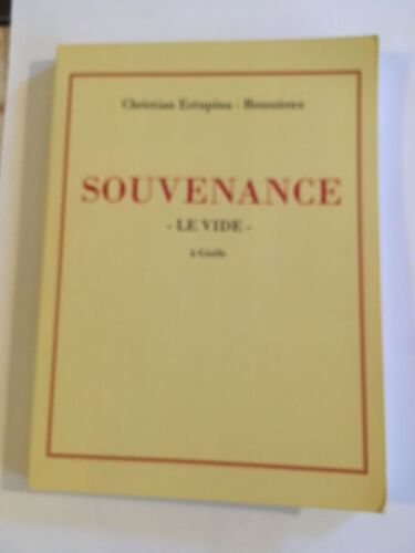 Souvenance -Le Vide-