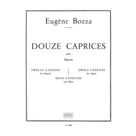 Eugène Bozza : Douze Caprices Pour Basson
