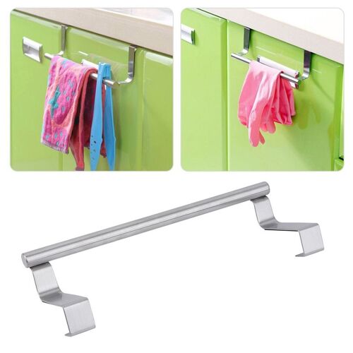 Nouveauté 23cm Porte Serviettes En Acier Inoxydable Porte Crochet De Rangement Porte Suspendue Cuisine Hq