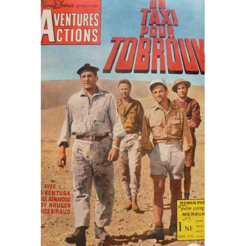 Aventure Action Roman Photos N° 3 : Un Taxi Pour Tobrouk
