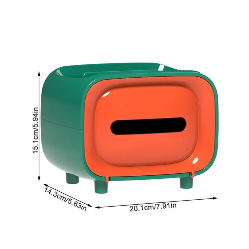 Boîte De Rangement De Serviettes De Table, Multifonctionnel Rétro Tv, Organisateur De Rangement De Papier, Porte Serviettes, Conteneur De Bureau